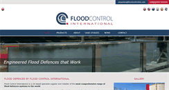 Desktop Screenshot of floodcontrolinternational.com